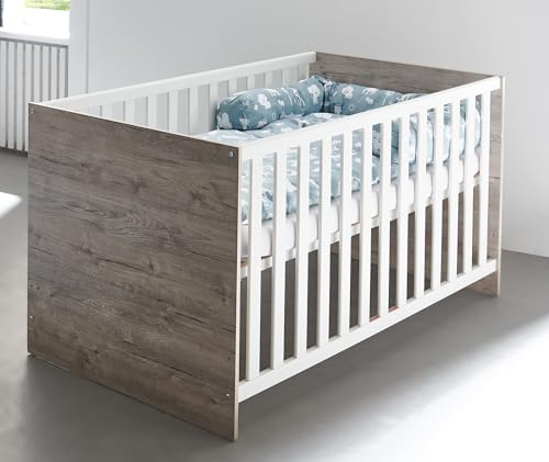 Arthur Berndt Babybett Bente 70 x 140 cm 4X höhenverstellbar inkl. Lattenrost