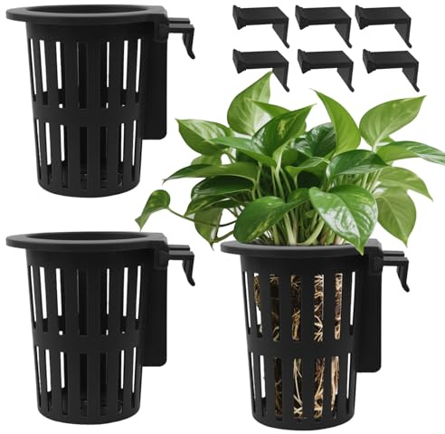 Aquaponics Système de croissance pour aquarium flottant | Décoration aquatique pour bassin d'eau douce sous-marine culture hydroponique aquaponique