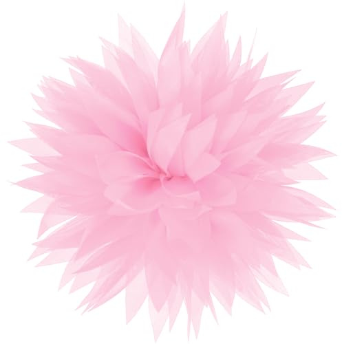 Mecool Broche de Flor con Clip para el Cabello, Broches de Corsaje, Tocado para la Cabeza, Pin de Pelo de Rosa, Barrette de Pelo, Accesorios para Mujeres y Niñas para Fiesta y Boda - Rosa