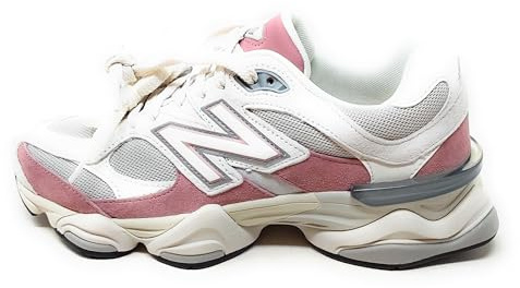 New Balance 9060 40V Sneaker Unisex,Beige e Rosa,Suola in Eva,Ammortizzazione,Uso Quotidiano Sportivo e Casual (Beige Rosa 40V, Sistema Taglie Calzature EU, Adulto, Numero, Media, 44)