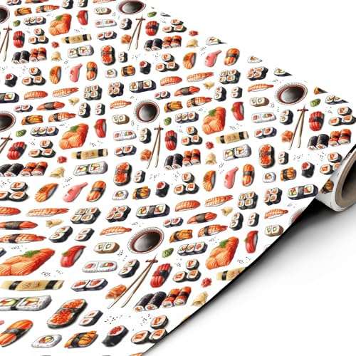 Geschenkpapier Sushi-Style Hiroshi Premium Papier 70 x 100 cm 2 Bögen (2)