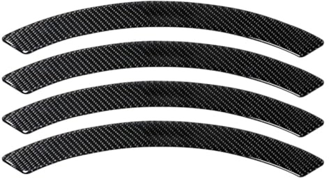 4PCS Protezione per Sopracciglia passaruota per Auto per Suzuki Samurai,Protezione per Crash per Auto,Protezione per Parafango,Black