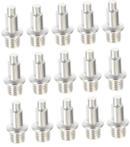 Hemobllo 32 Pezzi Punte in Metallo per Scarpe da Corsa Chiodi Antiscivolo per Suola Nail per Sprint e Sport Outdoor Resistenti e Facili da Sostituire