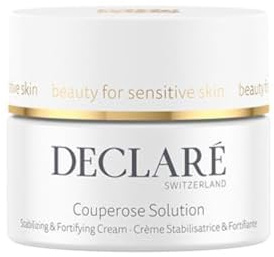 Declaré Couperose Solution 50 ml – Hautpflege bei Couperose und Rosacea – Reduziert Rötungen & stärkt Hautbarriere – Mit Hyaluronsäure, Vitamin E, Sheabutter & Macadamianuss Öl - Für alle Hauttypen
