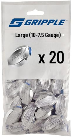 Gripple Wire Joiner for Fencing, Large (10-7.5 Gauge) (20 Count)