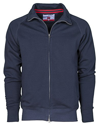 CHEMAGLIETTE! Felpa da Lavoro Uomo Maglia Tuta Felpata Cotone con Zip Intera Payper Panama
