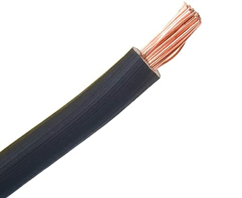 Verdrahtungsleitung H07 V-K 10 mm² - schwarz - 5 m // flexibles Kabel Einzelader Aderleitung