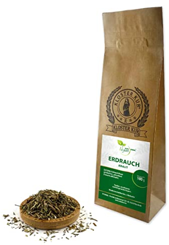 VITA IDEAL Vegan® ERDRAUCH - Kraut 100g geschnitten & getrocknet - Fumaria officinalis - Erdrauchkraut - ERDRAUCHKRAUT Kräuter Tee & Aufguss, ohne Zusatzstoffe.