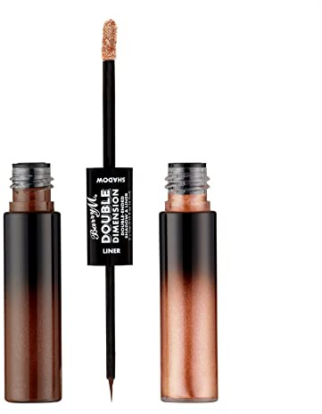 Barry M Double Dimension Double Ended Duo Lidschatten und Eyeliner, Infinite Bronze