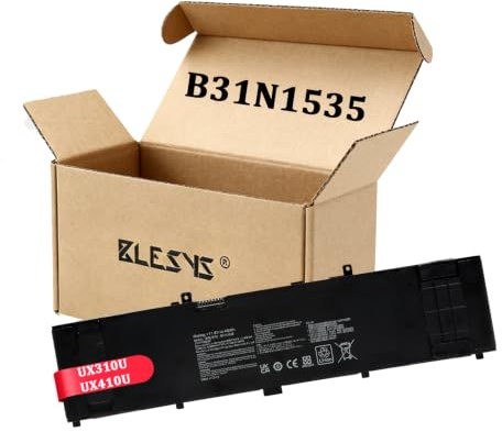 BLESYS UX410U Batterie pour ASUS Zenbook UX410U UX410UA UX410UAK B31N1535