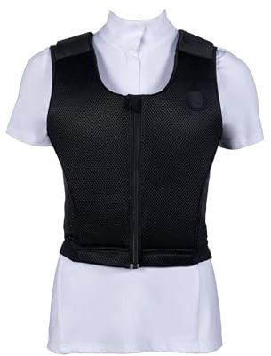 HKM Active Fit Rückenprotektor Schwarz S