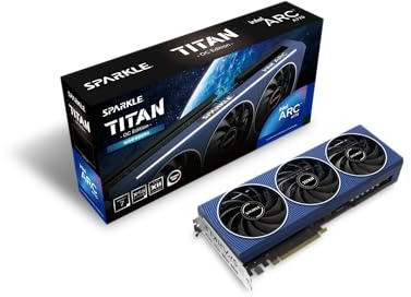 Sparkle Tarjeta Gráfica Intel ARC A770 Titan OC Edition/ 16GB GDDR6