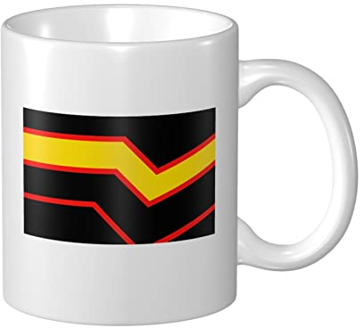 934 Tazza in Ceramica 330Ml Bandiera Dell'Orgoglio in Gomma LGBTQ Tazza Personalizzata Unico Tazza di Latte Personalizzata Tazza da Regalo per Natale, papà, Bambini