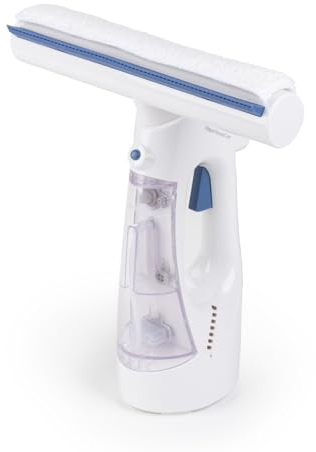 Vitapur HouseCare Lavavetri a Batteria - 3 in 1, Spruzza, Pulisce, Aspira, Ideale per Tutte le Superfici in Vetro e Finestre d'Auto