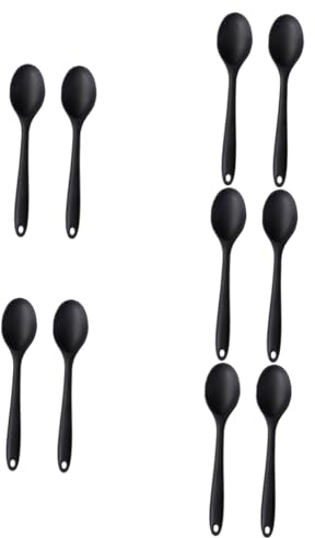 Alipis 10 Pezzi Cucchiaio Da Cucina Cucchiai Da Cucina Antiaderenti o Per Imbastire Da Portata Grandi Da a Raschiando o In Silicone