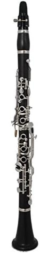 Soundman® EGC-620 Klarinette in B aus Grenadillholz (deutsches Griffsystem) Bb clarinet Grenadilla Wood Holzklarinette Holz Klarinete