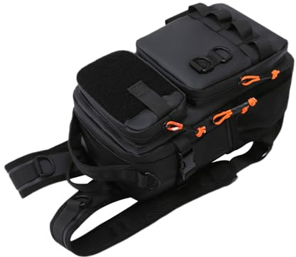 Generisch Angel Tasche - Angelzubehör Tasche | Leichter Wasserdichter Rucksack für Süßwasserangeln Camping Wandern