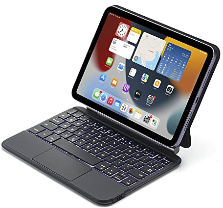 BT BILLTON Étui clavier magique pour iPad mini 6, iPad mini 7