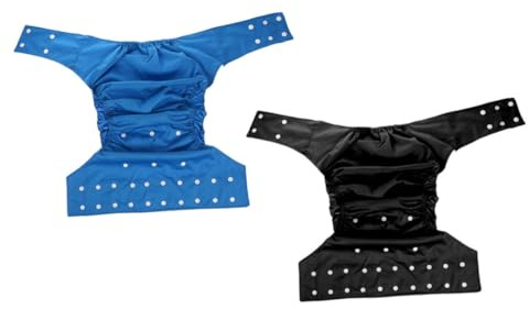 Veemoon Waschbare Urinalhose Für Erwachsene 2 Stück Auslaufsicher Wiederverwendbar Verstellbare Taille Atmungsaktives Hautfreundliches Material Windel Für Ältere Menschen Zuhause Und Krankenhaus