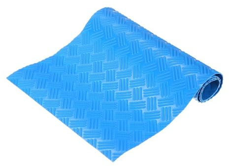PATIKIL Swimming Pool Ladder Mat, (23 x 9) (1 Pcs), Non-Slip Protective Pool Ladder Pad Step Mat Liner Protection Pad with Wave Texture, Suit for - Above Ground Steps/Pool Stairs