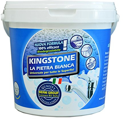 Detergente Universale Biodegradabile Pietra Bianca Confezione da 1Kg con spugna BerniGroup