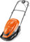 Flymo EasiGlide 360 Hover Collect Lawn Mower - 1800W Motor, 36cm Cutting Width, 26 Litre Grass Box, Folds Flat, 10m Cable Length, Orange and Grey
