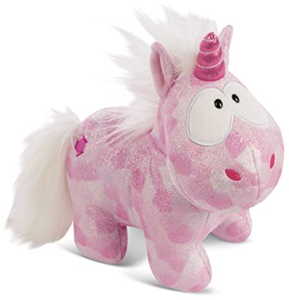 NICI Suave Juguete de Pink Diamond 32 cm – Tiernos Juguetes de Unicornio para niñas, niños y bebés – Animal de Relleno Esponjoso para abrazar y Jugar – Acogedores Animales de Peluche