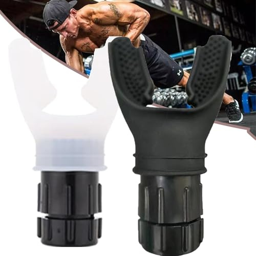 Breath Booster - Entrenador pulmonar para hombres y mujeres, mejora la resistencia y la resistencia con entrenador de respiración portátil, resistencia ajustable
