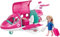 MIXEL Airplane Toys Set With Fashion Doll For Kids, Vibrant Colour, Eye Catching Design, Pretend Play Set, Promote Imagination And Creativity,, Pink