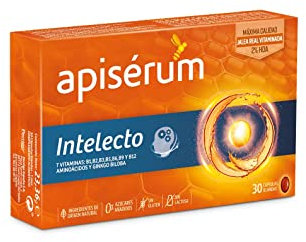 APISERUM Intelecto Complemento Alimenticio, Granate, 30 Unidad (Paquete de 1)