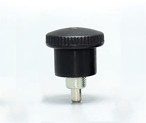 HASMI GN822 Rastbolzen Indizes Rastbolzen Federdübel Feststellschraube M8 M10 plattiert oder Edelstahl 1St (Size : MXZSCS, Color : M10-1-6mm)