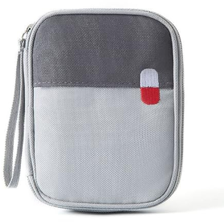 JOCXZI Kit di Pronto Soccorso per casa e Lavoro,Kit Medico Portatile, Kit di Emergenza all'aperto, Kit di Pronto Soccorso, Kit Sanitario per la conservazione dei medicinali Domestici (14 * 11 * 2 cm)