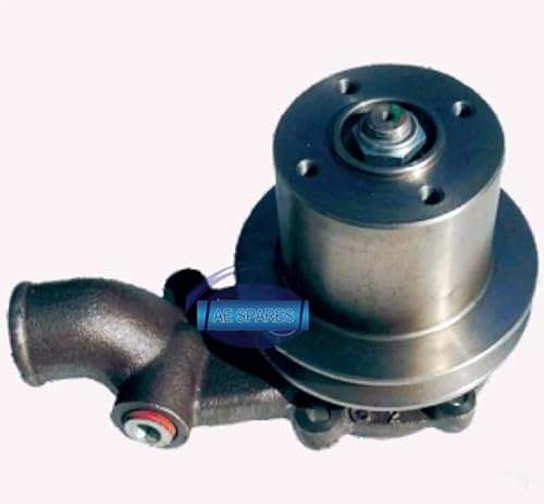AEspares Wasserpumpen-Baugruppe mit Riemenscheibe, kompatibel mit Massey Ferguson Perkins 165 285