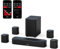 ULTIMEA Soundbar 7.1 Impianto Surround Virtuale per TV, Impianto Home Theater, App Controllo, Bluetooth con Subwoofer, 4 Altoparlanti Surround, OPT/AUX, Aura A40