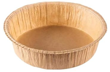 10 teglie di carta usa e getta, rotonde, per congelatore, forno, torte, muffin, pizza, utensili da cucina