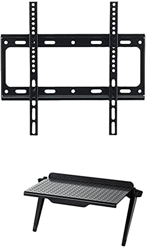 LWJSOCP Supporti per TV, Supporto da Parete per TV, Supporto da Parete per TV Ultra Sottile per la Maggior Parte dei televisori LED LCD OLED e al Plasma da 26-60 Pollici, Supporto da paret