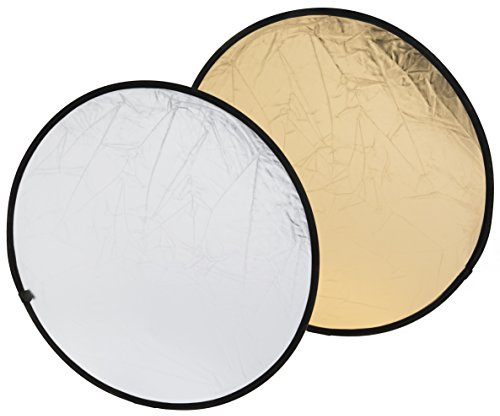 BRESSER BR-TR5 2-in-1 Faltreflektor Gold/Silber 80cm rund