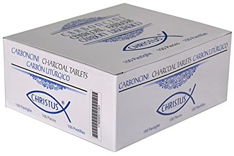 Christus - Quemador de incienso de carbón Ø 33mm | 100 piezas