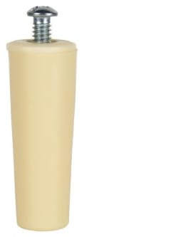 TOPE PERSIANA 60 MM MARFIL