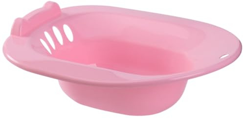 Healvian Sitz Bath Basin for Pregnant Women and Postpartum Care Non-Slip Toilet Seat Relief for Hemorrhoids Postoperative Easy Clean Design with Anti-Spilling Feature