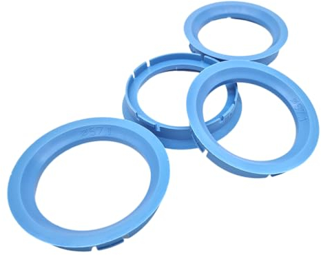4 anelli di centraggio 70,0 – 57,1 I da 70,0 a 57,1 azzurro
