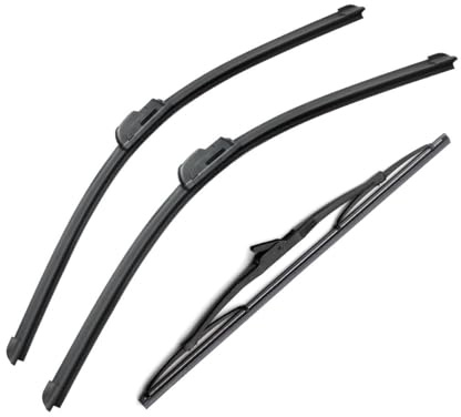 Auto Car Wipers 3PCS, 24+18+14 Front And Rear Replacement for Kia Sorento MK1 2002-2009, Windshield Wiper Blades Original Equipment Wiper Blade, That Meet OEM Quality Easy DIY Install Premium