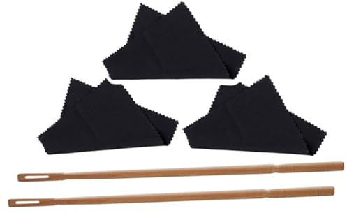 Toyvian 2sätze Flötenreinigungsset Mit Reinigungsstab Und Tüchern Hochwertige Reinigungsstäbe Und Reinigungstücher Für Innen Und Außenpflege Ihrer Querflöte
