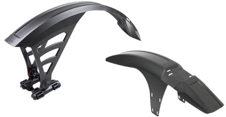 ZEFAL Deflector Pack - Confezione di Due Parafanghi MTB - Deflector FM30 e Deflector RS75 - Leggeri e Resistenti - 445 Grammi