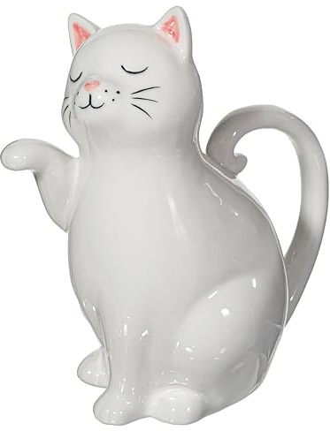 Sass & Belle Arrosoir pour chat – Arrosoir de jardin insolite pour plantes d'intérieur et fleurs, joli motif félin, pour les amateurs de plantes et les fans de décoration d'intérieur