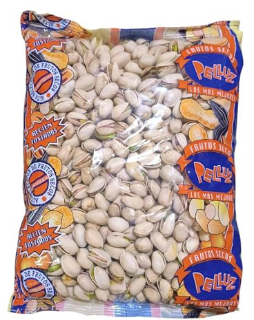Pistachos Crudos con Cascara 1 Kg - Pelluz - Pistacho crudo - Pistachos naturales