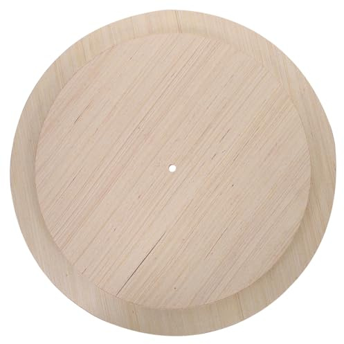 WEKAMOS Base para Poste Rascador para Gatos Resistente, Madera Maciza Natural, Tamaño Mediano, Soporte Estable para Árbol Rascador, Accesorio Reparador para Gatos Domésticos, Adecuado
