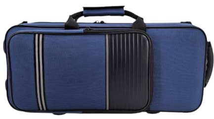 LRXFPIYF Funda para trompeta, bolsa para instrumento musical, regalo para principiantes, con asa de transporte, bolsillo, mochila con doble cremallera y correa