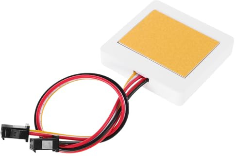 iplusmile Interrupteur Tactile à Variateur Plastique Blanc, Contrôle D'intensité, Installation Facile et Utilisation Polyvalente pour Miroir de Salle de Bain et Coiffeuse