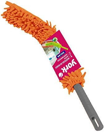 York - Piumino per spolverare Duster Salsa, 200 g, colore: Arancione